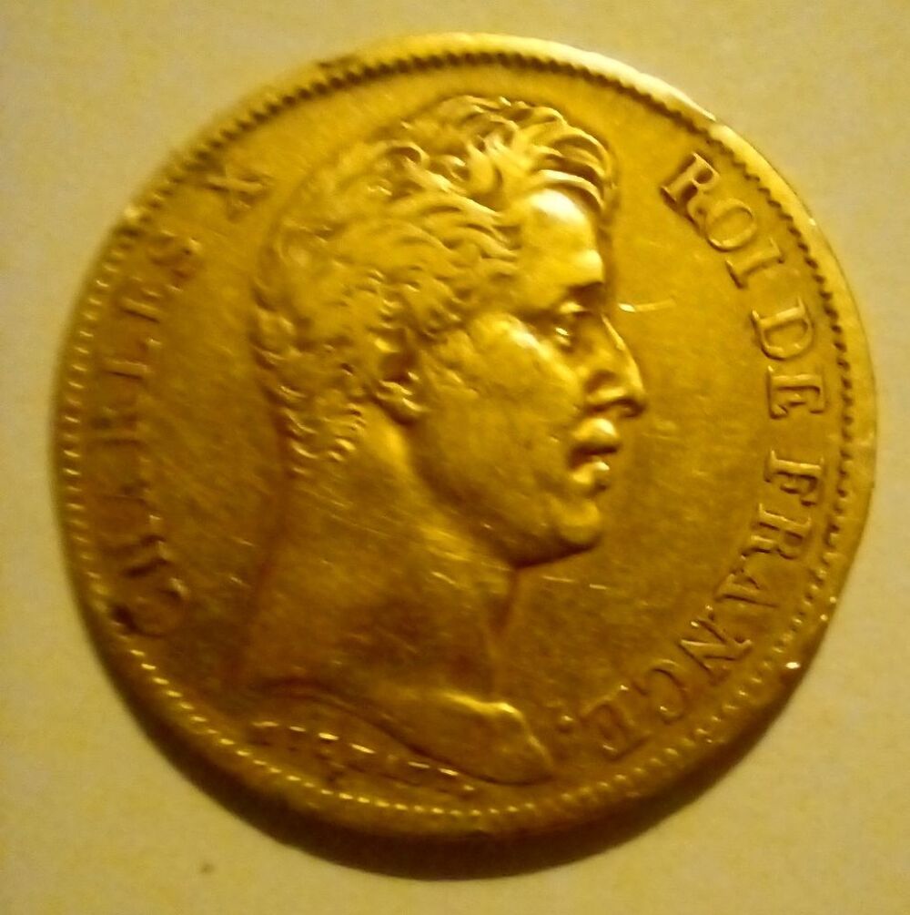 40 francs OR Charles X 1829 Bijoux et montres