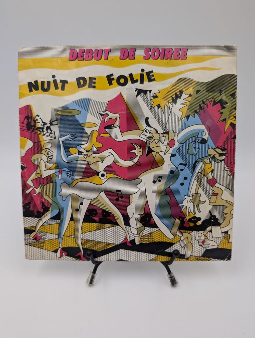 Vinyle 45 tours D&eacute;but de Soir&eacute; / Nuit de Folie en fourreau CD et vinyles