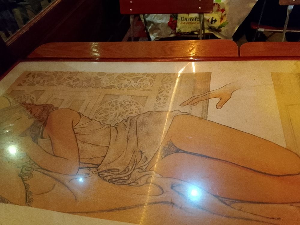 Tableau estampe Milo Manara Décoration