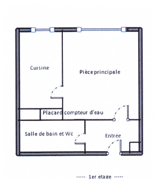  Appartement � vendre 1 pi�ce 30 m�