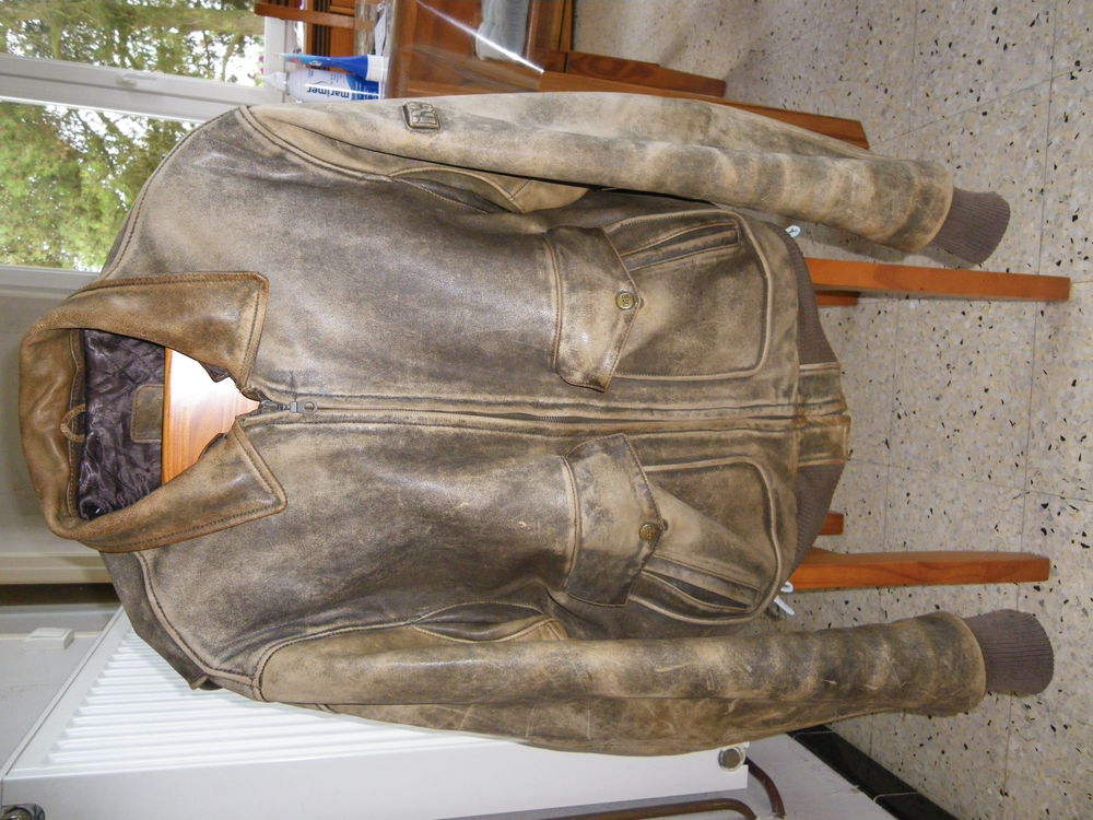 Blouson cuir Vêtements