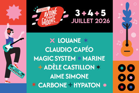 2 places pour Avoine Zone Groove Festival dimanche 5 juillet 10 Avoine (37)