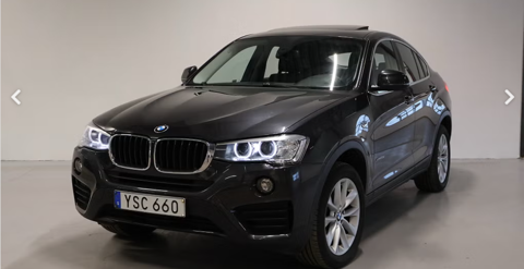 BMW X4 xDrive20d 190ch BVA8 xLine 2018 occasion Paris 75008