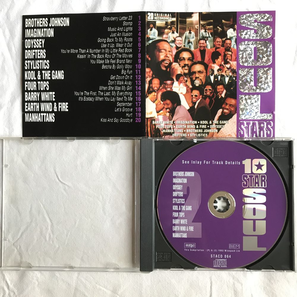 CD 10 Soul Star N&deg;2 Compilation CD et vinyles