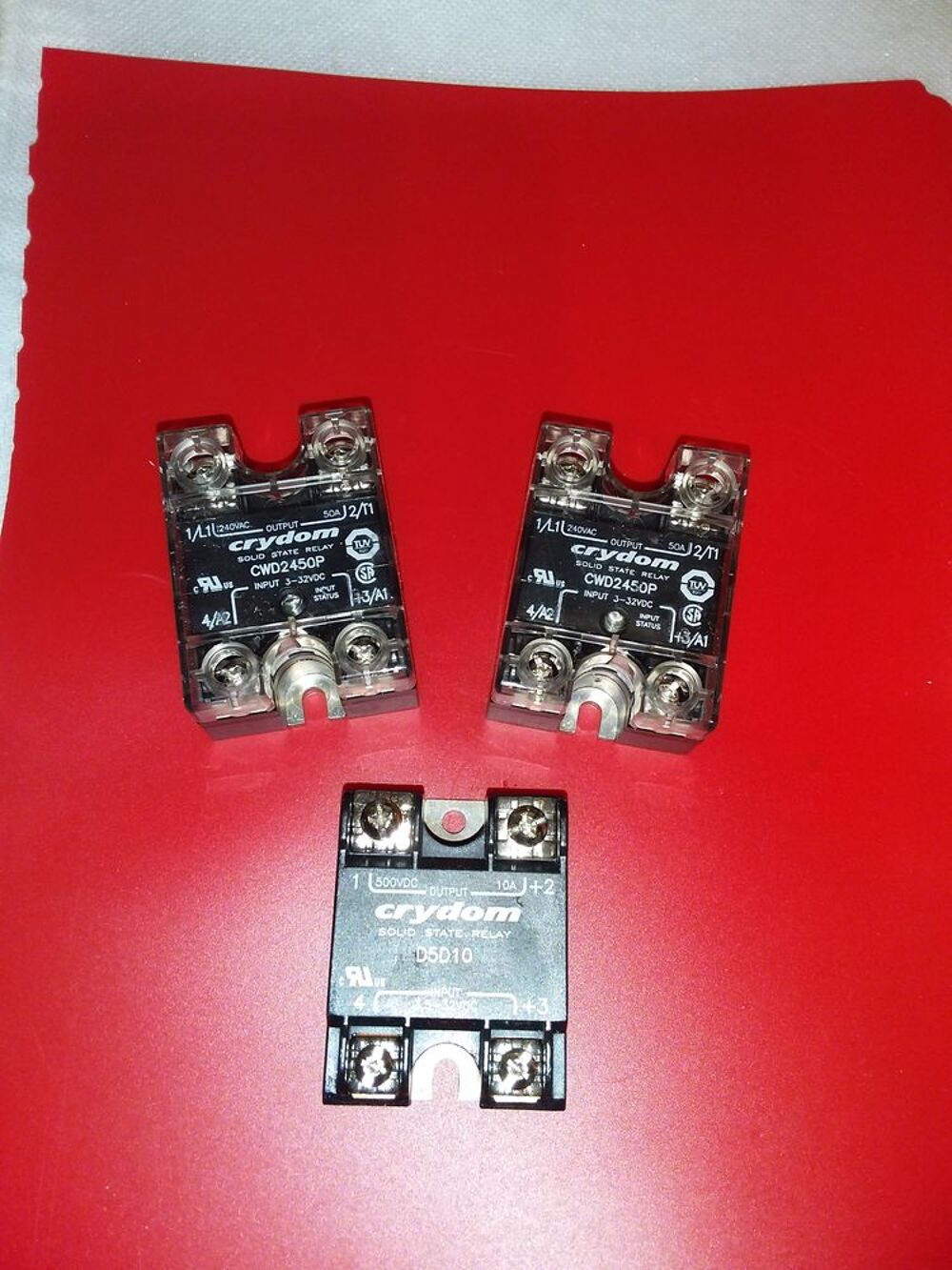 Relais statique Sensata Crydom CW, 50 A rms Bricolage
