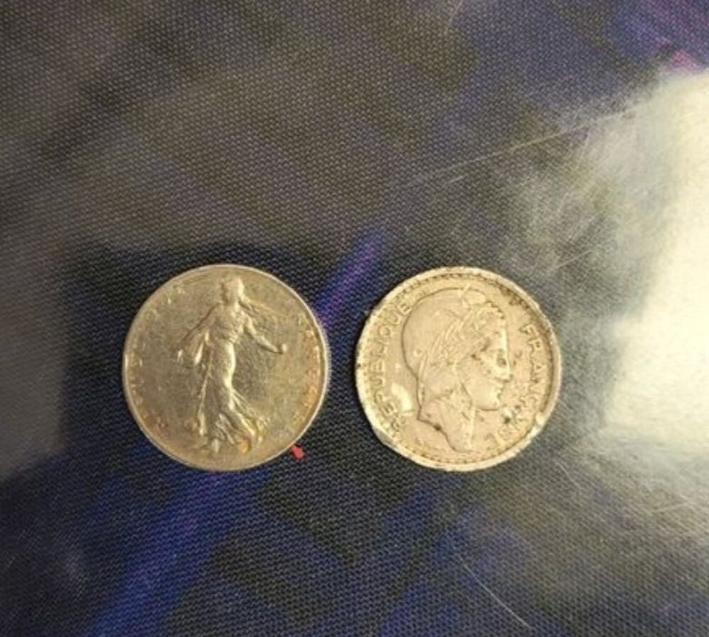 Pi&egrave;ces de monnaie Franc 