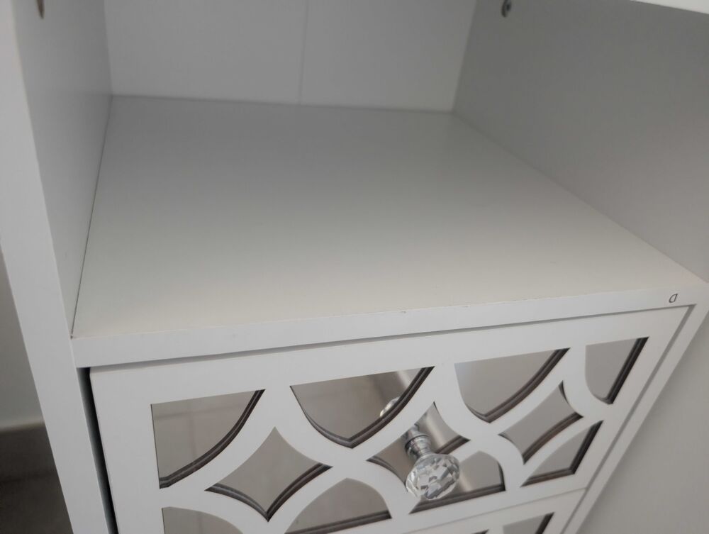 Table de chevet miroir Galano €" tr&egrave;s bon &eacute;tat Meubles