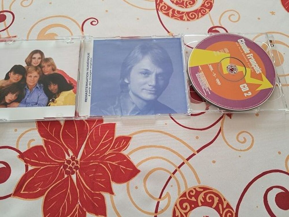 Double CD Claude Francois musique vintage ancien fete noel CD et vinyles