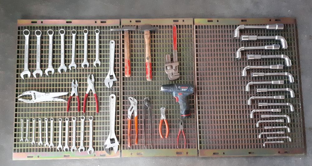 grilles pour rangement d'outillage( 94) Bricolage