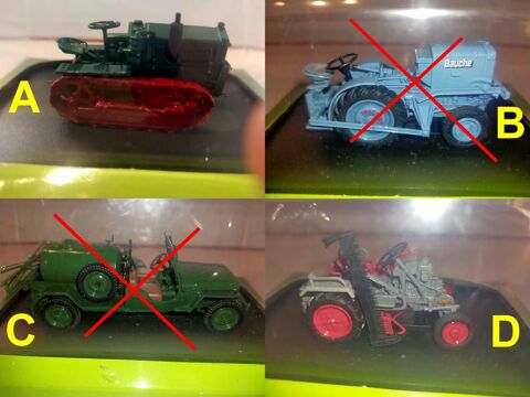 anciens tracteurs ou engins agricoles miniatures 10 Mirecourt (88)