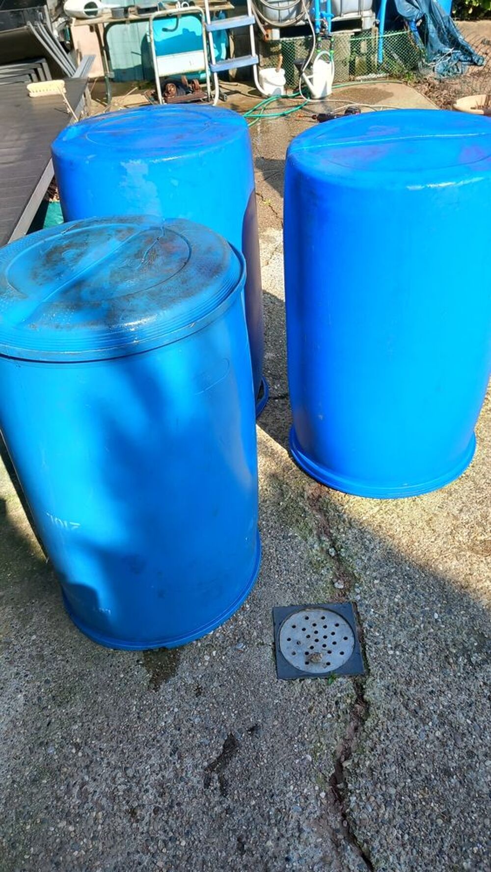 futs plastique Jardin