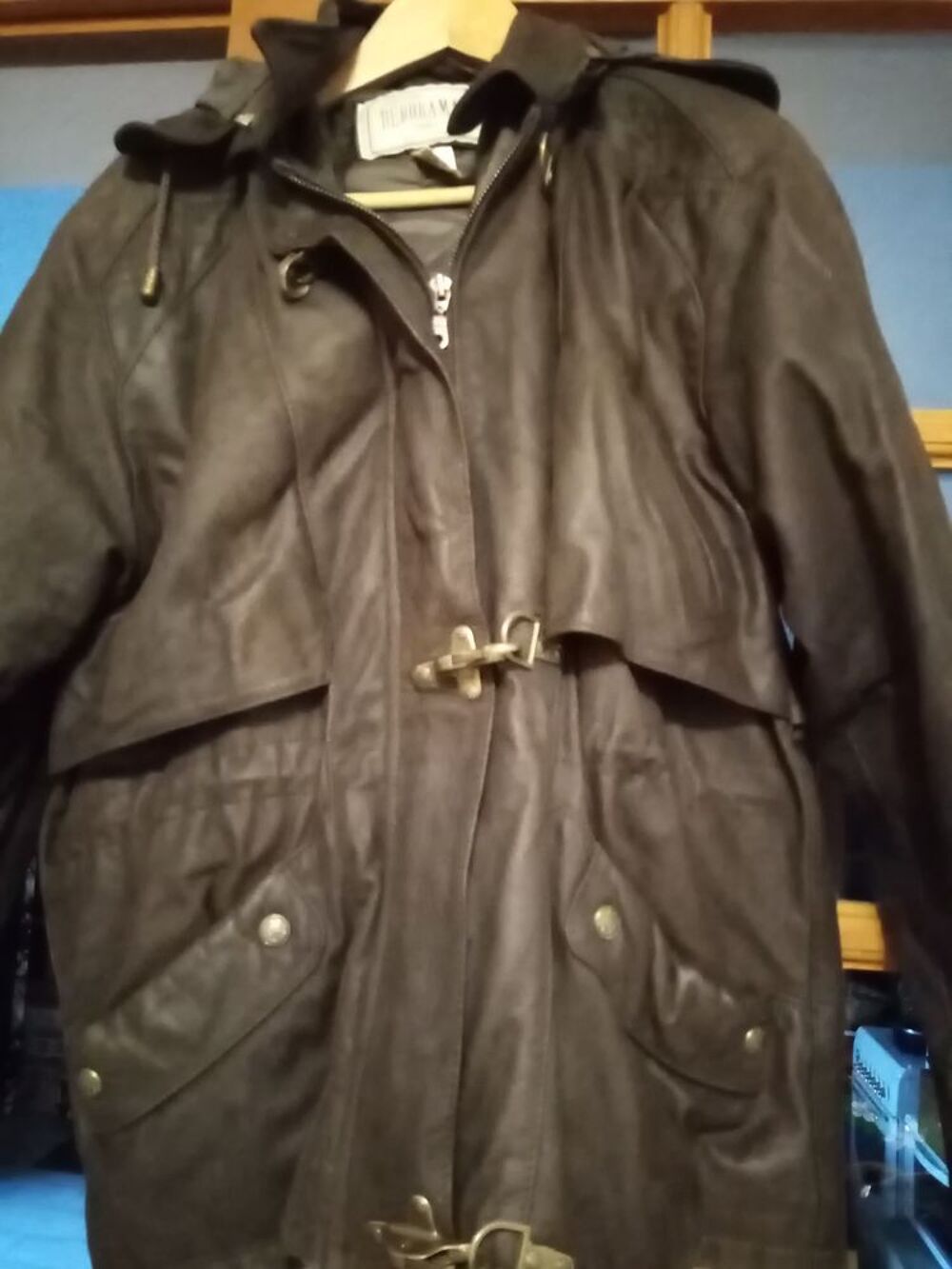 Blouson de cuir Vêtements
