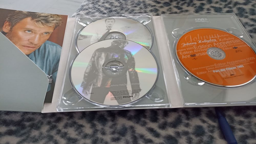 Johnny Hallyday Anthologie DVD et blu-ray