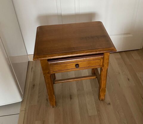 table de chevet en chne 25 Vaural (95)