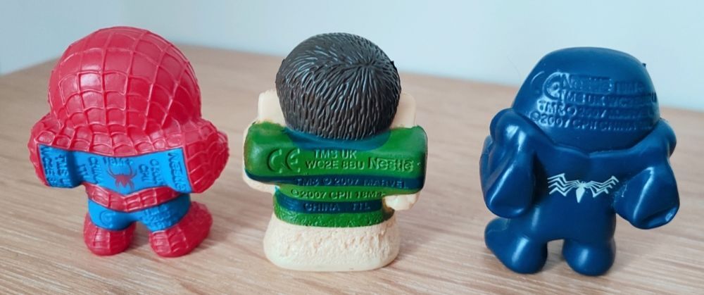 3 figurines arroseurs - Spider-Man/Venom/Sandman - Marvel Jeux / jouets