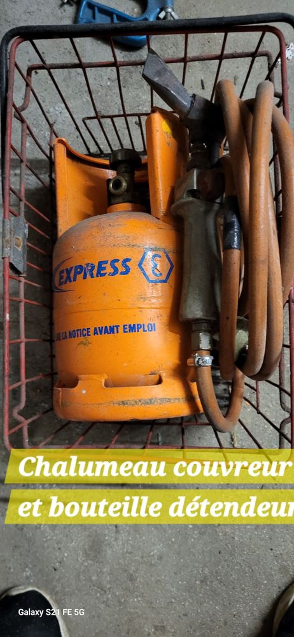 Fer &agrave; souder &agrave; gaz Bricolage