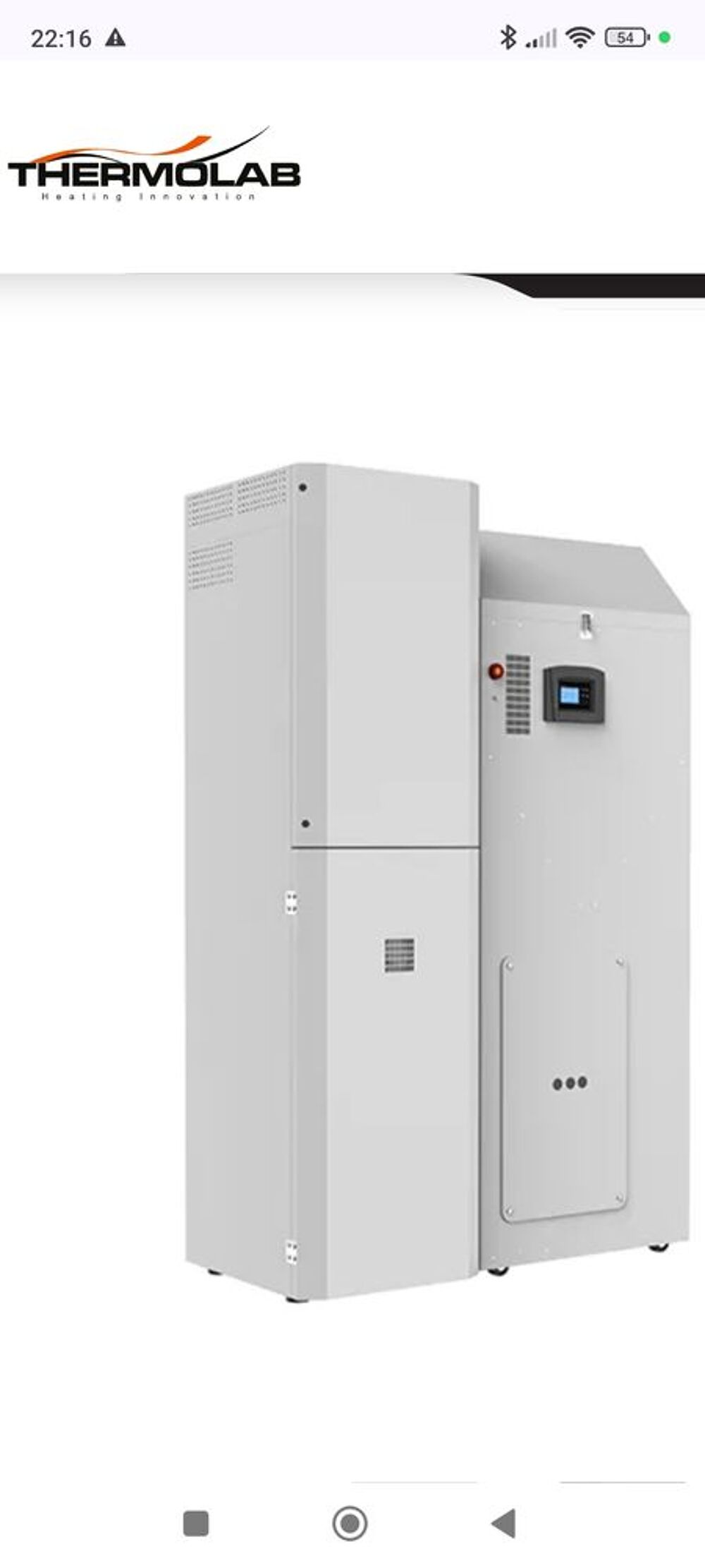Chaudi&egrave;re granul&eacute;s 15Kw Bricolage