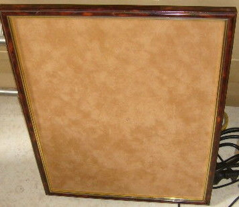 Cadre photo ou affiche bois verni liseret or 42x32cmx1,7 Bricolage