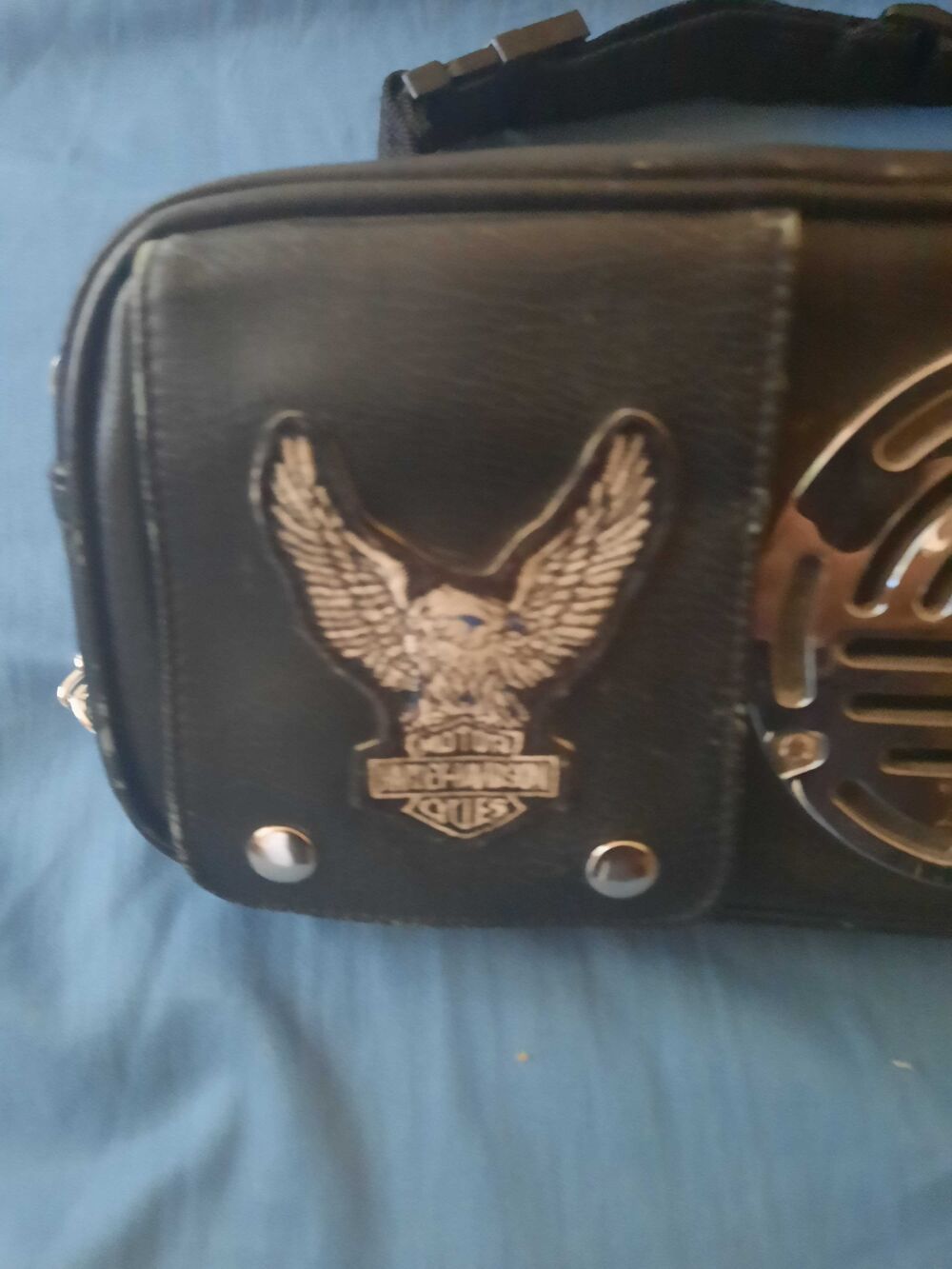 Article Rare Harley Davidson Maroquinerie