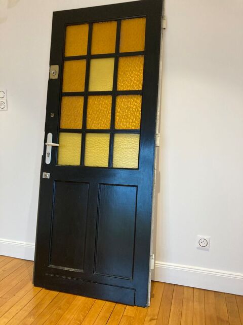 Porte d'entre d'appartement Haussmanien en bois style Paris 270 Metz (57)