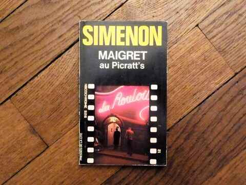 Maigret au Picratt's- Georges Simenon- Presses de La Cité 2.5 Paris 15 (75)