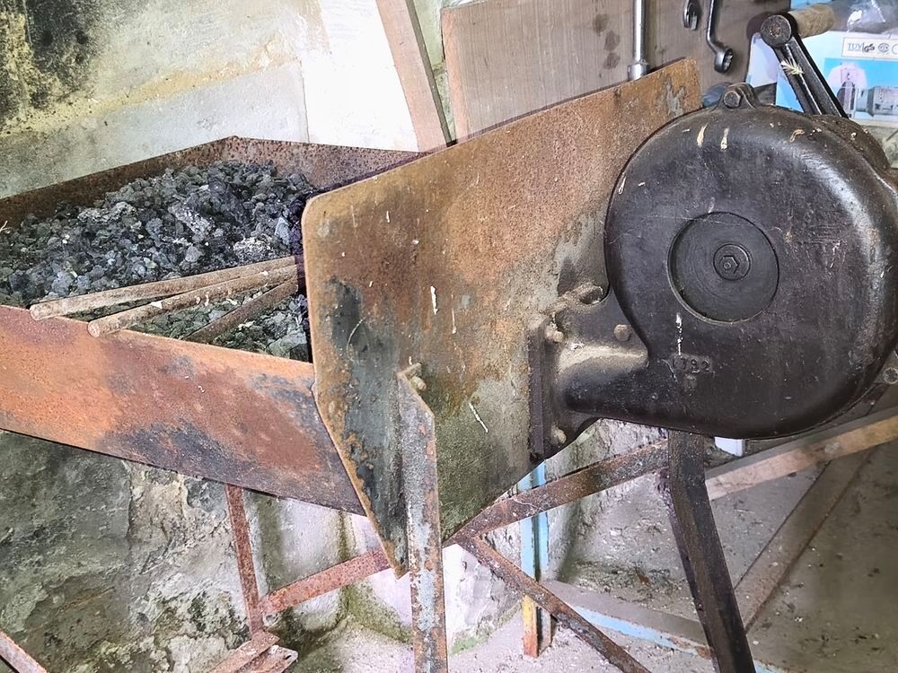 Forge ventilee manuelle Bricolage