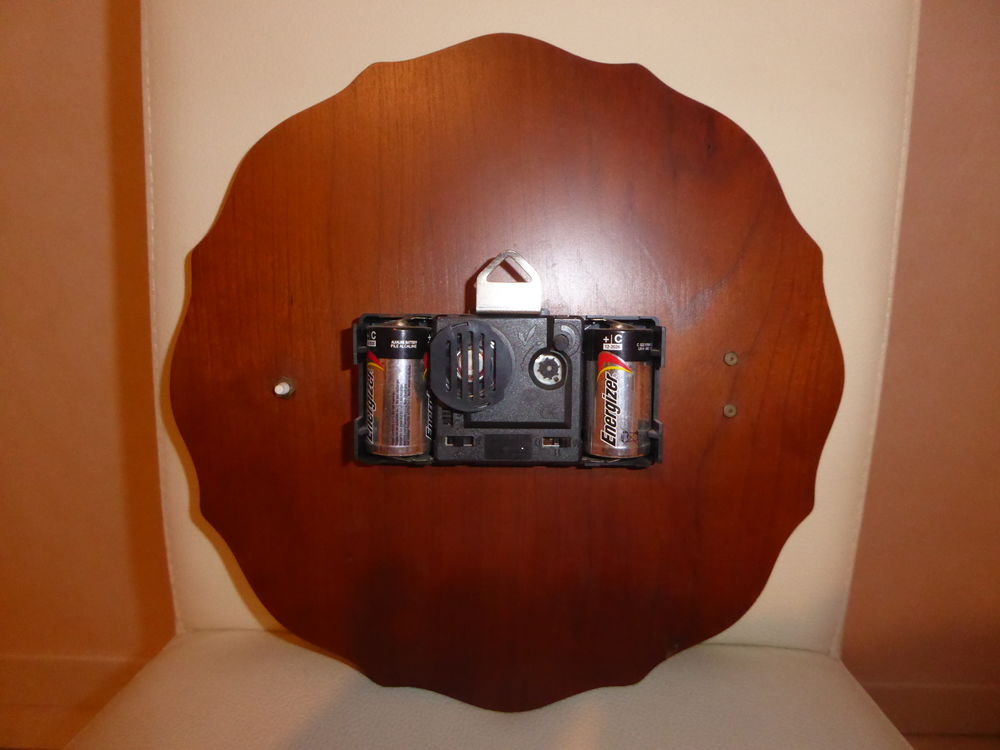 Horloge murale en bois Décoration