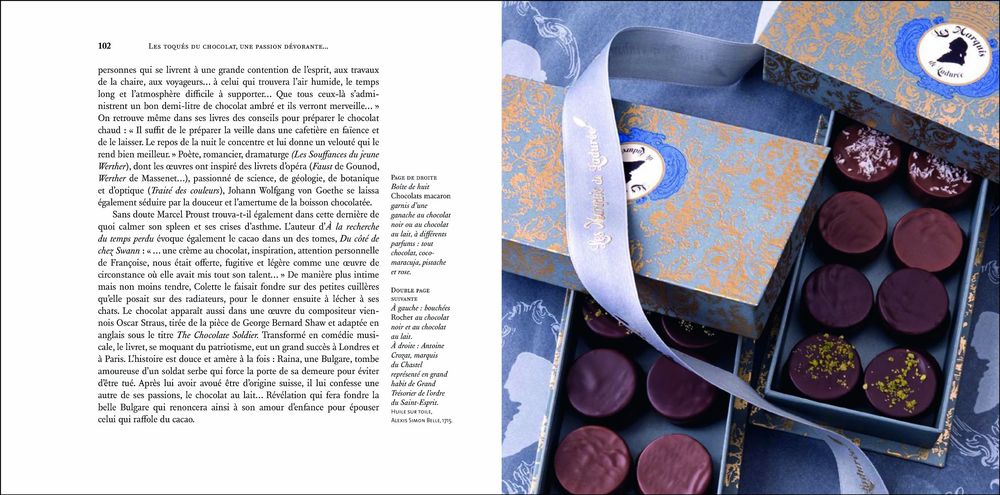 Livre Ladur&eacute;e Chocolat en coffret Livres et BD