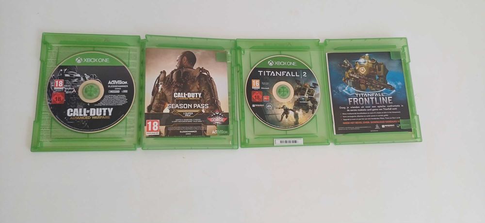 Lot Call of Duty Advanced Warfare + Titanfall 2 €" Xbox One Consoles et jeux vidéos