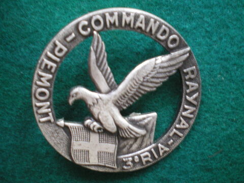 Insigne d'Infanterie - Commando Raynal 3�RIA Piemont. 45 Caen (14)