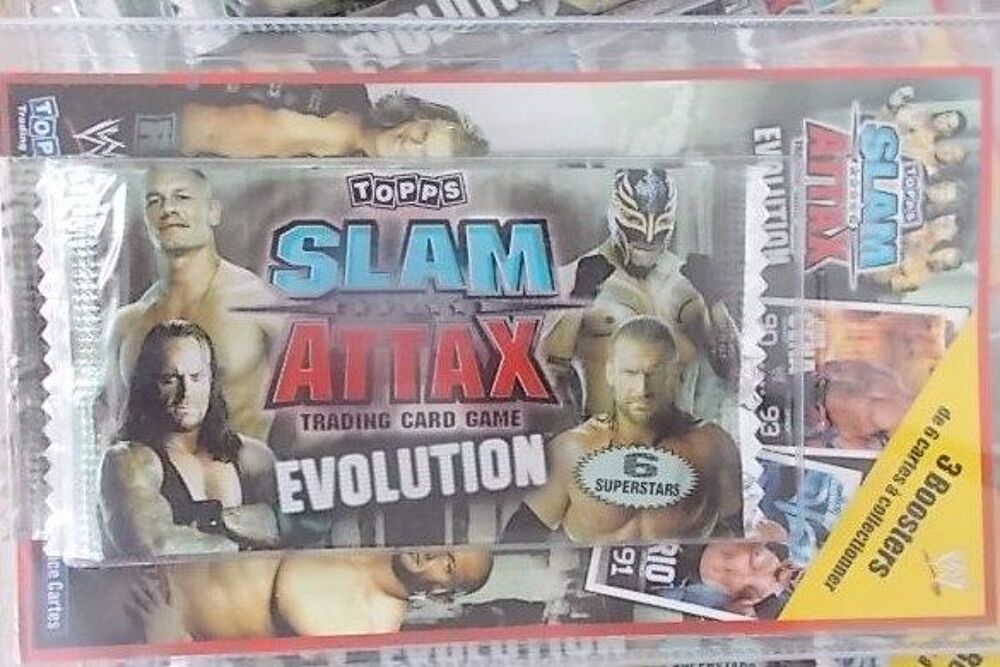 Lot : 12 blisters de SLAM ATTAX EVOLUTION - Catch 