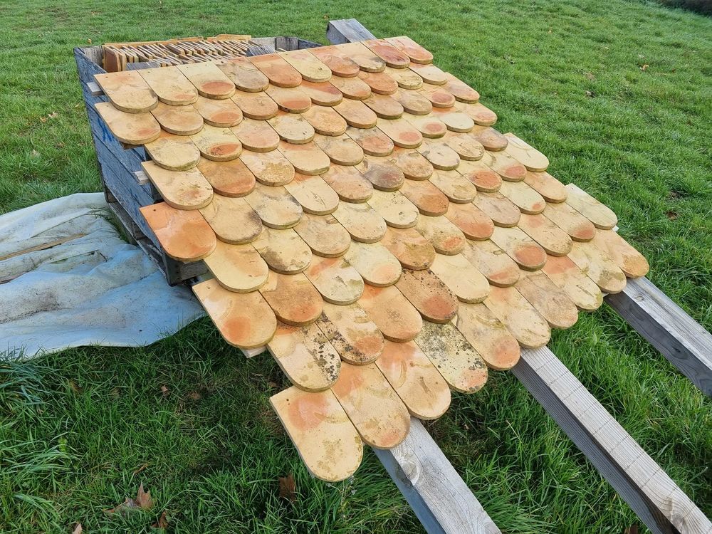 tuiles plates ecailles Bricolage