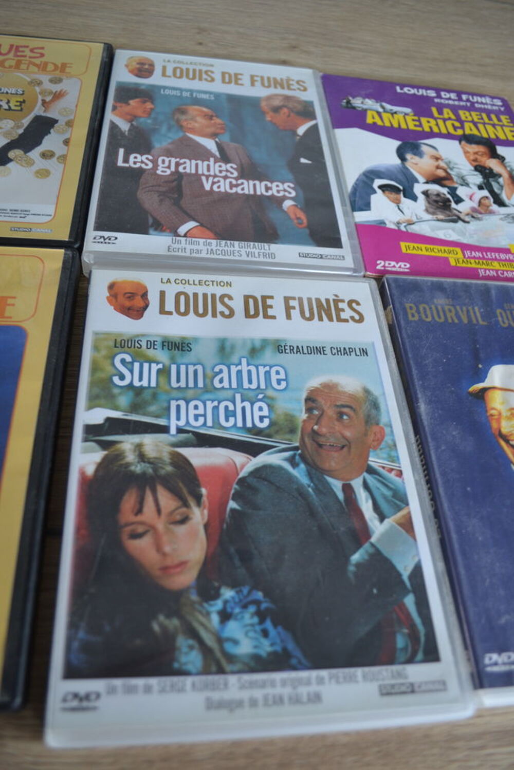 Lot 6 dvd Louis De Funes DVD et blu-ray