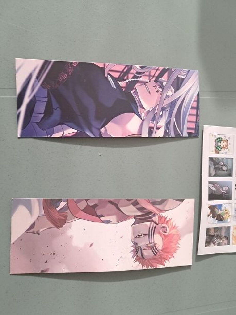 Lot Demon Slayers stickers jeu de poker manga anime Tv japon 