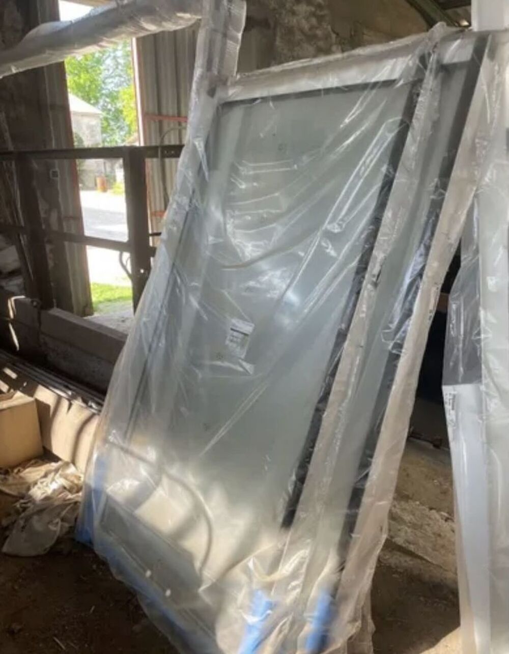 Baie vitr&eacute;e 3 vantaux Bricolage