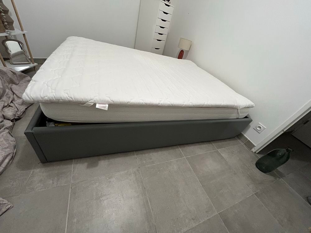 lit coffre 140x200 Meubles