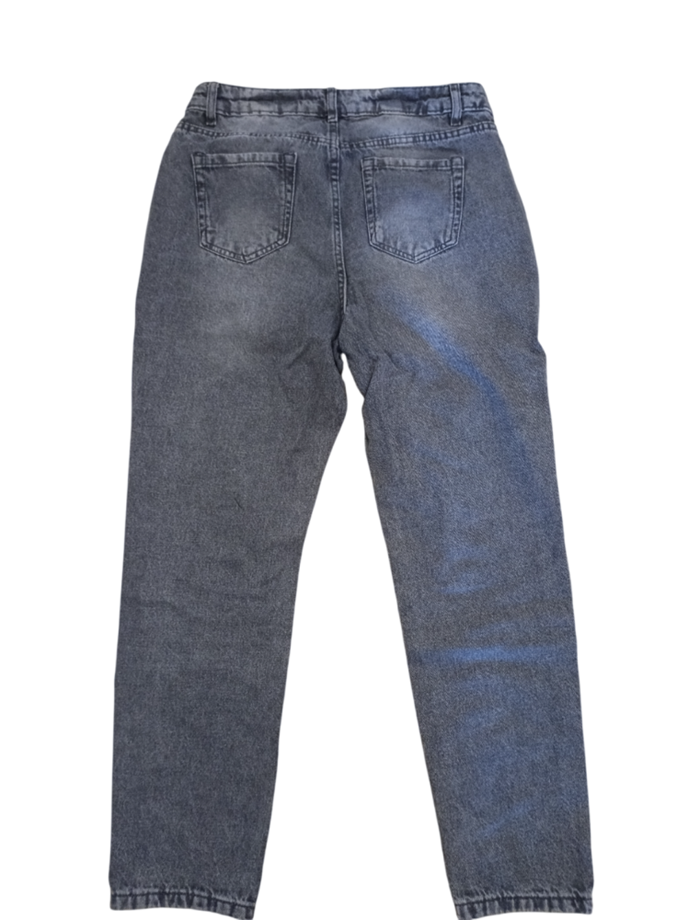 Jean gris boyfriend femme 38 neuf Vêtements