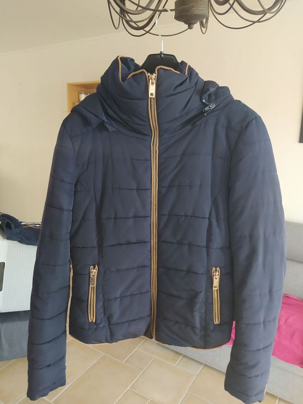 manteau bleu marine Vêtements