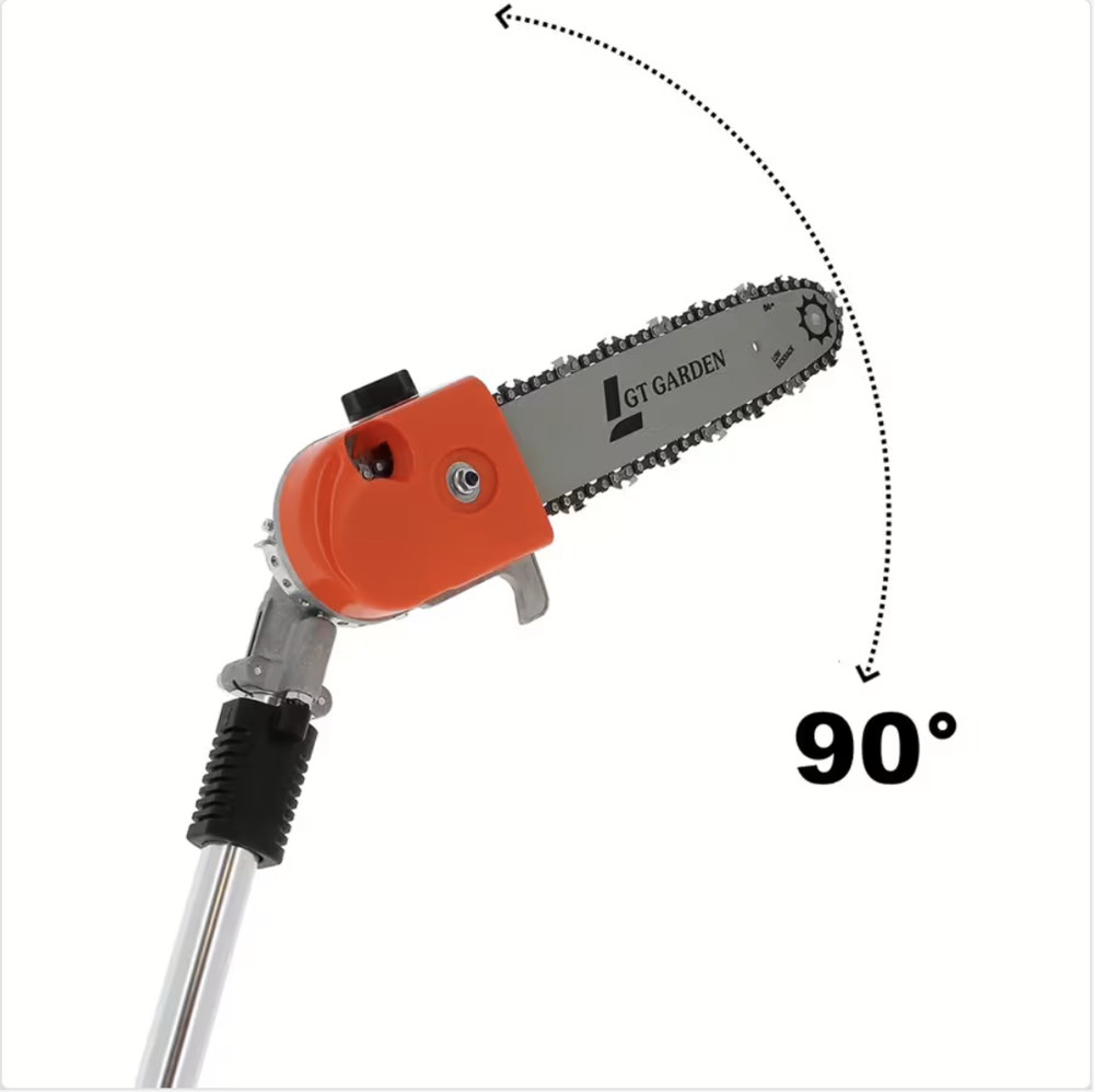 &Eacute;lagueuse thermique sur perche + taille-haies Jardin