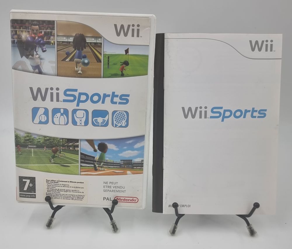 Jeu Nintendo Wii Wii Sports en boite, complet Consoles et jeux vidéos