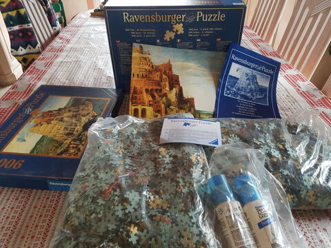 Puzzle de 9000 Ravensburger La Tour de babel 130 Saint-Marceau (08)