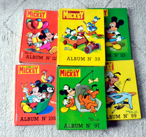 Albums Mickey lot 750 Le Plessis-Trvise (94)