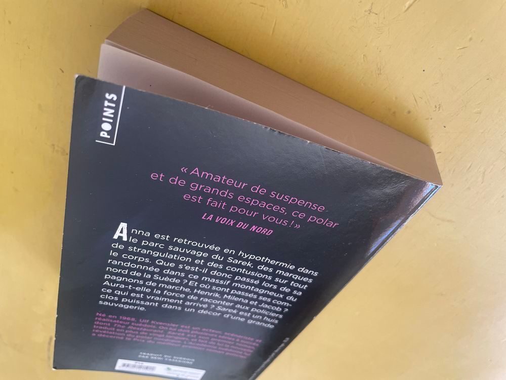 Livre Sarek - Ulf Kvensler Livres et BD