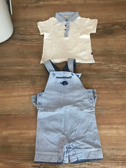 Salopette + polo enfant gar�on   Cadet rousselle 6 Saleilles (66)