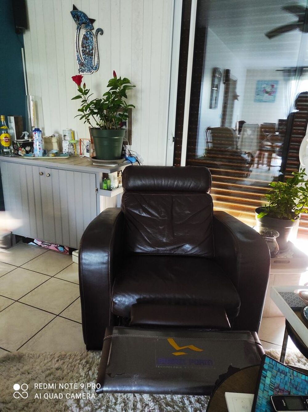 canap&eacute;+ fauteuil cuir Meubles