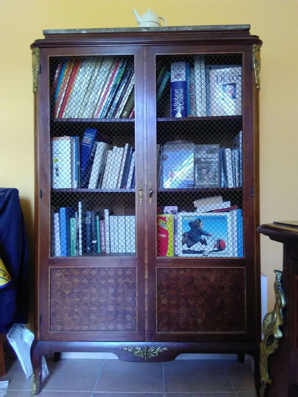 Chambre style Empire compl&egrave;te. Meubles