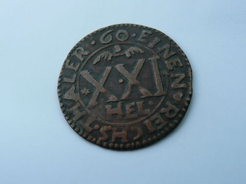 Monnaie Allemagne 21 Heller de Bocholt 1762 90 Bordeaux (33)