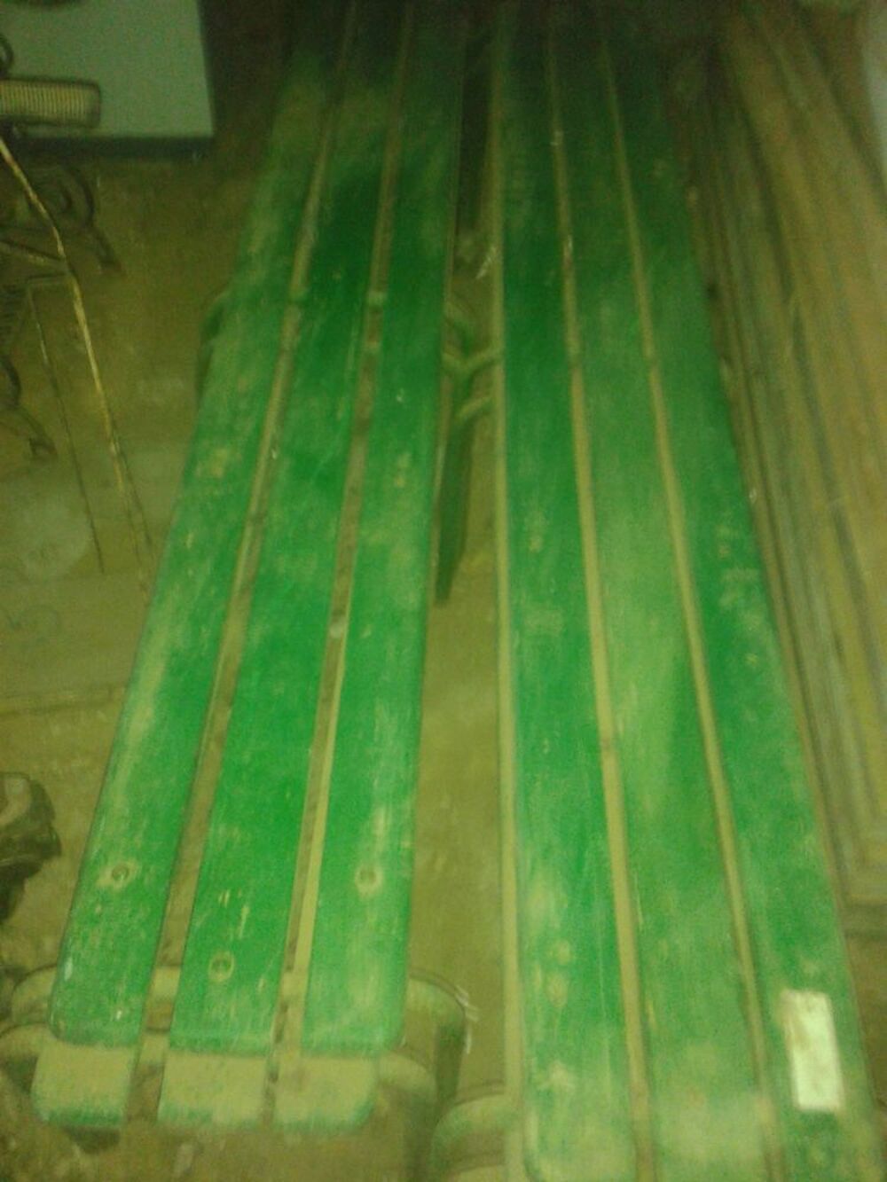 Banc d'ecole Jardin