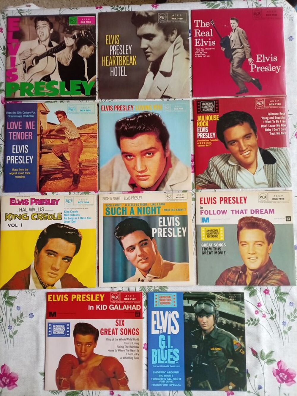 Elvis Presley The EP Collection
CD et vinyles
