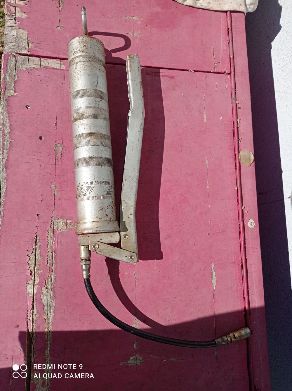 Pompe &agrave; graisse Bricolage